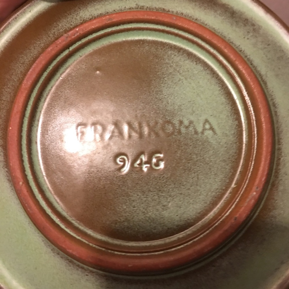 Frankoma dishes coffee cups saucers plates bowls